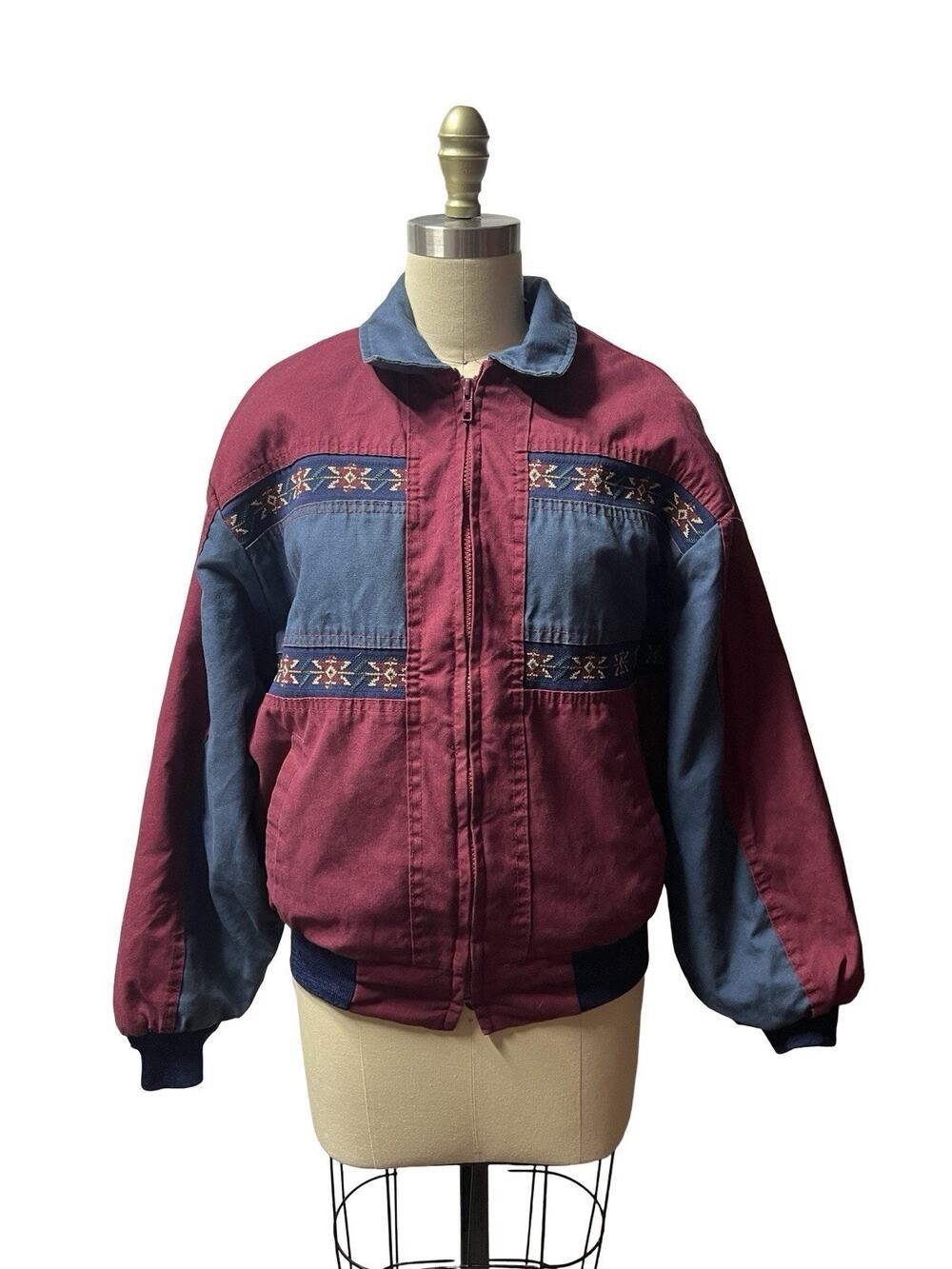 Vintage Express Rider Blanket Lined Jacket Western Men's Size Medium